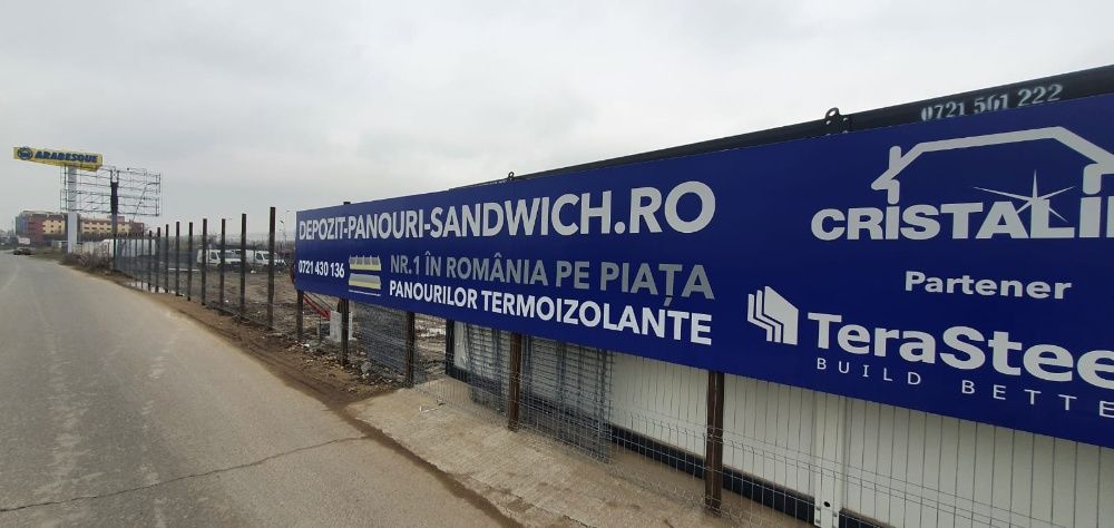 Panouri Termoizolante Sandwich - Depozit 2500 mp ( Bucuresti )