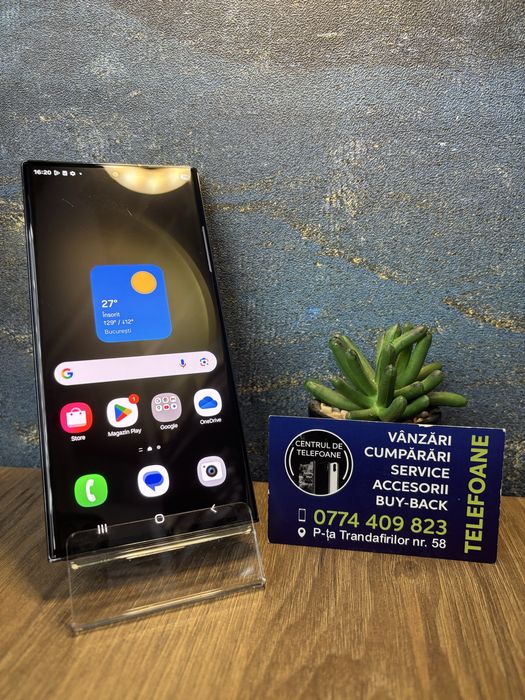 Samsung Galaxy S23 Ultra/256Gb/Garantie 2Ani Centrul de Telefoane/Rate