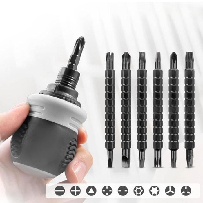 компактна мултифункционална отвертка от 7 части 18922 automax