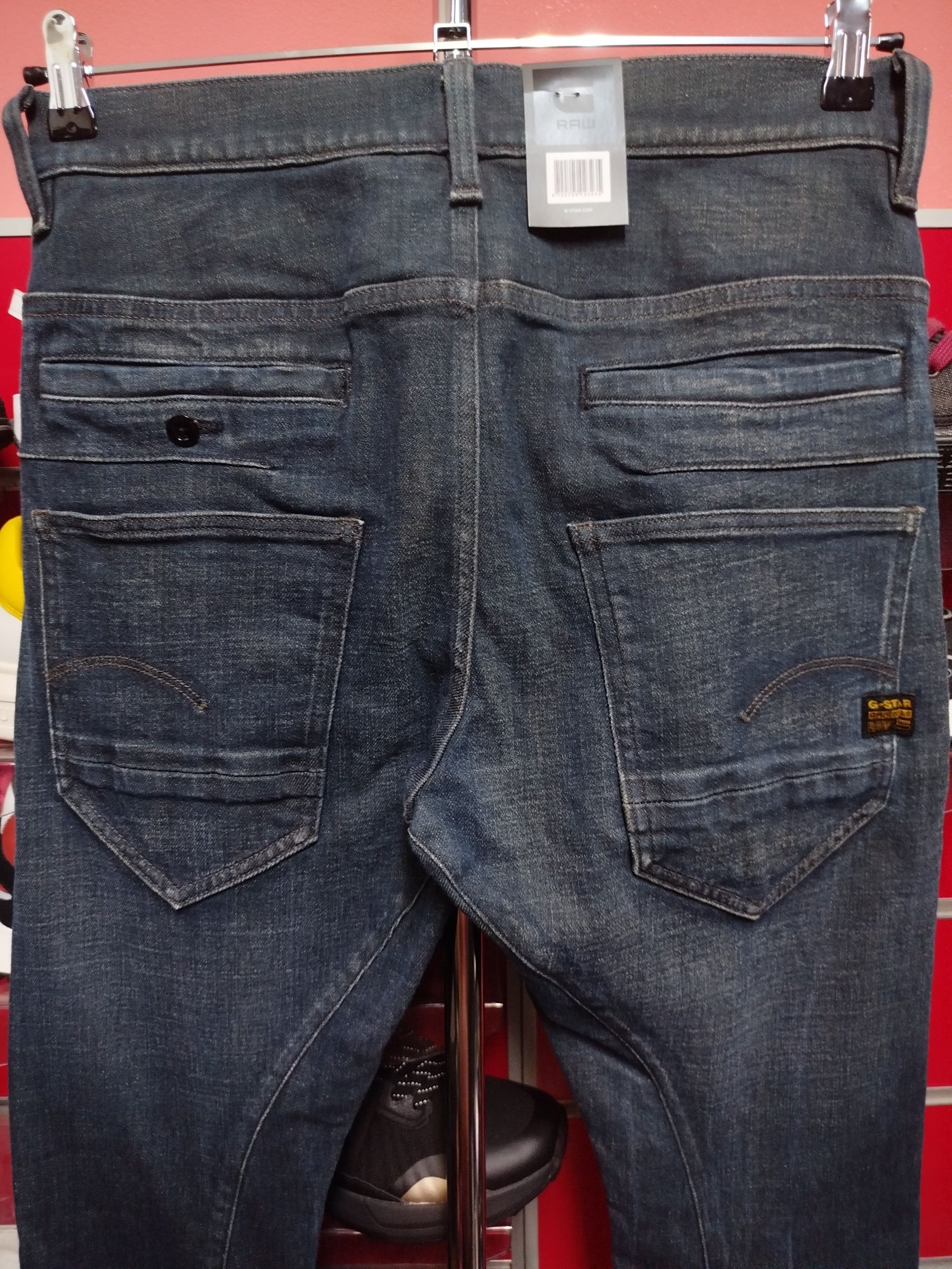 Оригинални дънки G-Star Raw D-Staq 3D Slim W30 W31 W32 W40 нови мъжки