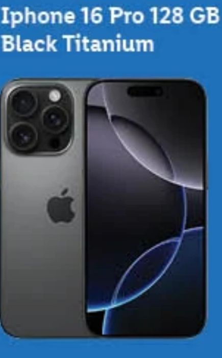 Telefon mobil Apple iPhone 16, 128GB, 5G, Black