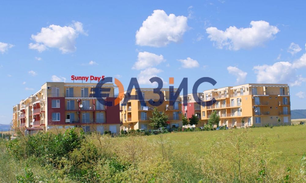 Двустаен апартамент в комплекс Sunny Day 5, 71.54 кв.м., Слънчев бряг,