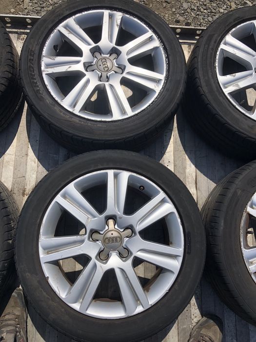 Jante roti r17 Audi A4 B8 225/50R17 originale , anvelope vara
