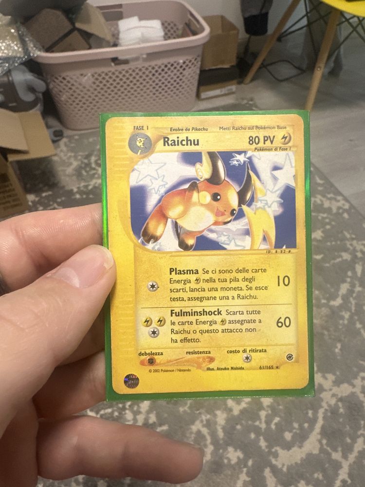 Carti pokemon-Raichu 2002