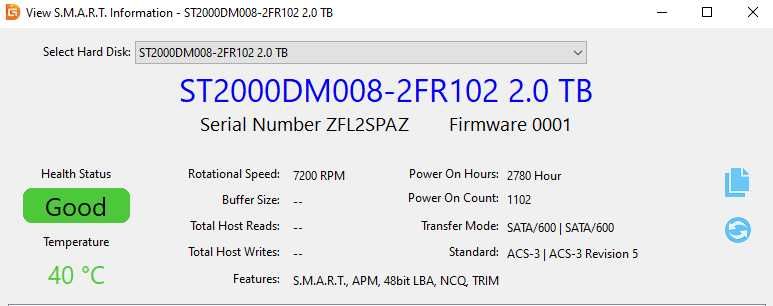 2 x  HDD Seagate Barracuda Compute 2TB 3.5 inch