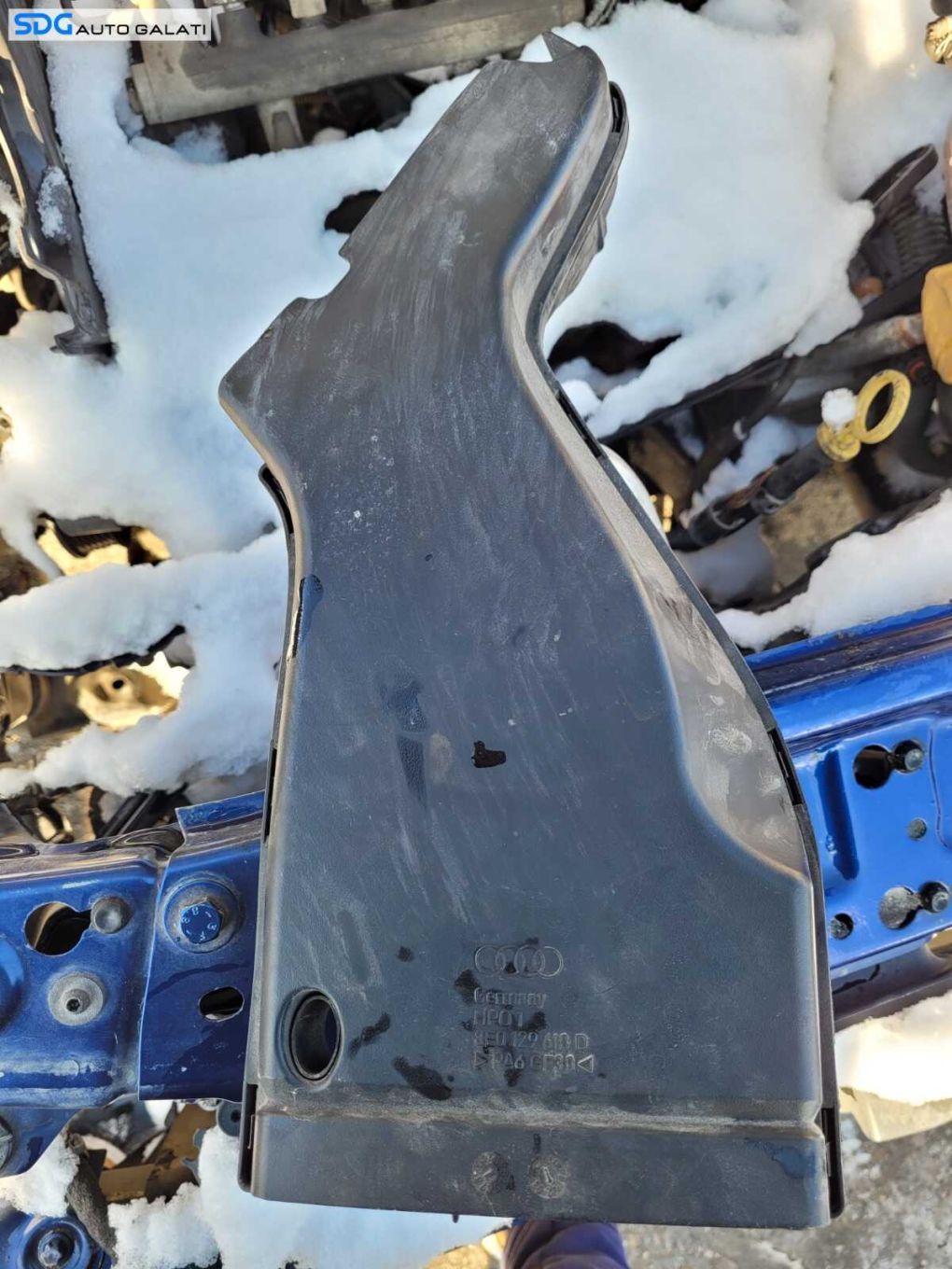 Conducta Racord Tub Tubulatura Admisie Aer Audi A4 B6 1.6 ALZ 2001 - 2005 Cod 8E0129618D [C1999]