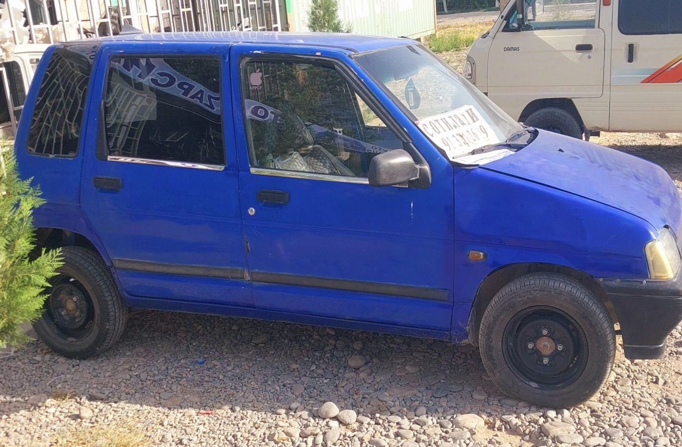 Barter bor doplata buladi faqat damasgai