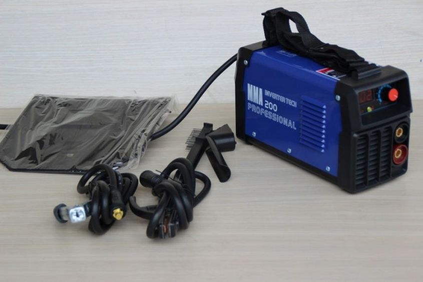 Eлектрожен MMA200 MINI-BLUE с дигитален дисплей