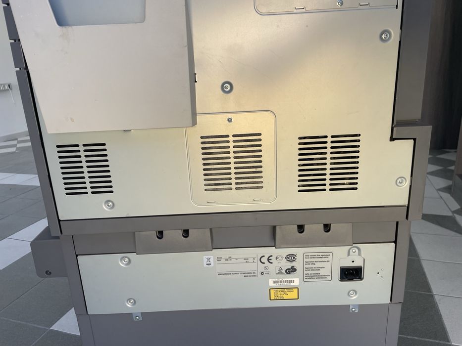 Xerox si scanner Konica Minolta Bizhub 350