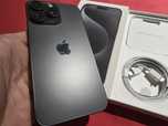 -Iphone 15Pro Max, ca Nou, 256Gb, 8Ram, Black Titanium, bat: 91%, irep