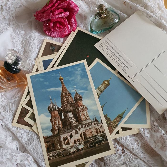 Vederi cărți postale vechi vintage Rusia URSS Moscova