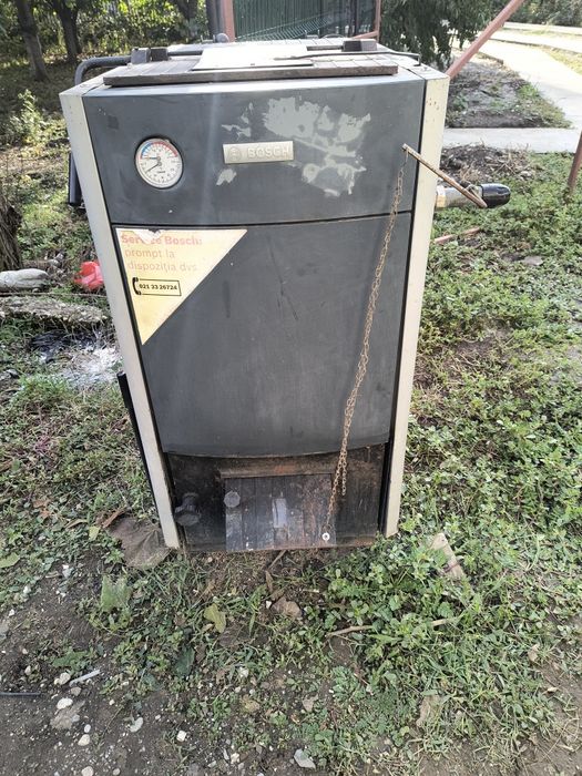 Centrala termica pe lemne și cărbune Bosch