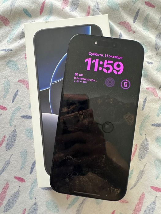 Apple iPhone 16 Pro Max 256Gb черный
