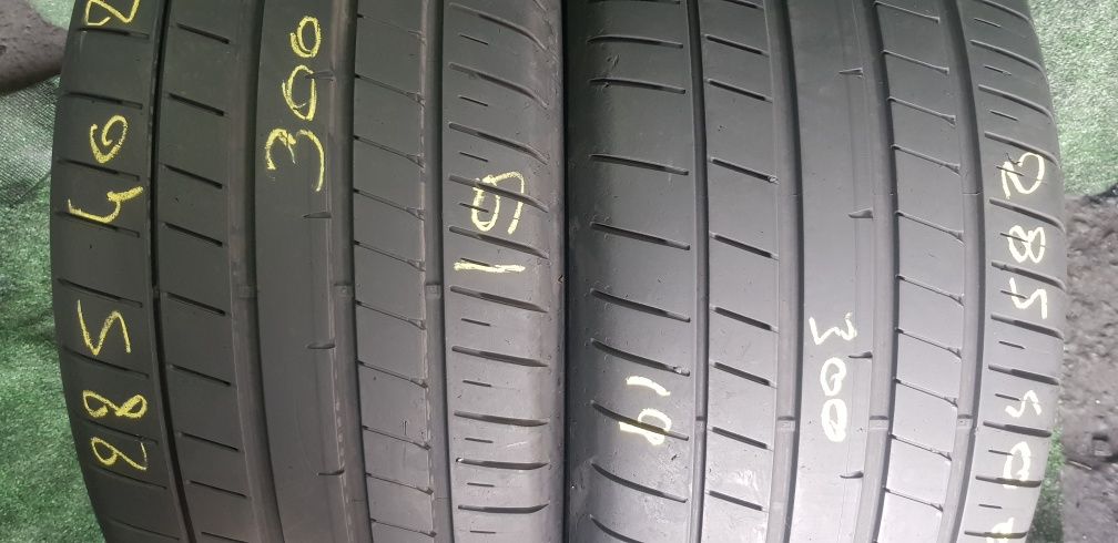 Anvelope 2x285 40 20 dunlop  dot 19 mm 5.7
