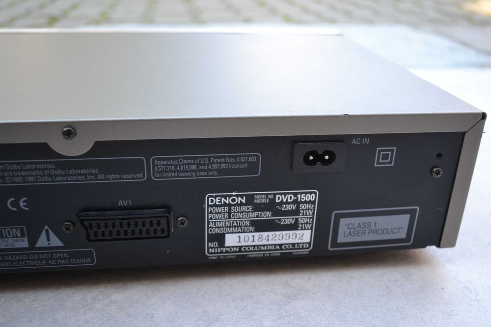Dvd player Denon DVD 1500