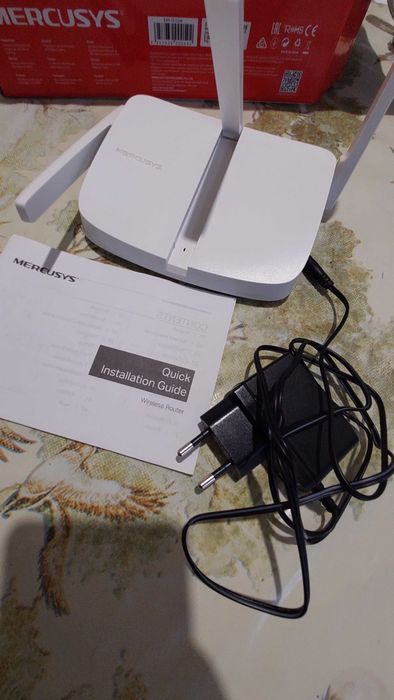 Рутер Mercusys и декодер Topfield