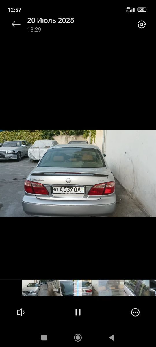 Продам Nissan maxima a33 2007
