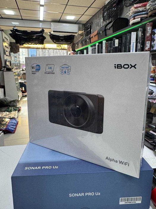 Видеорегистратор iBOX Alpha WiFi | Videoregistrator | Wifi