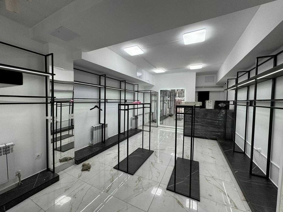 Изготавливаем Рейл, Стеллаж, Полки, Вешала, Стойки для вашего бутика