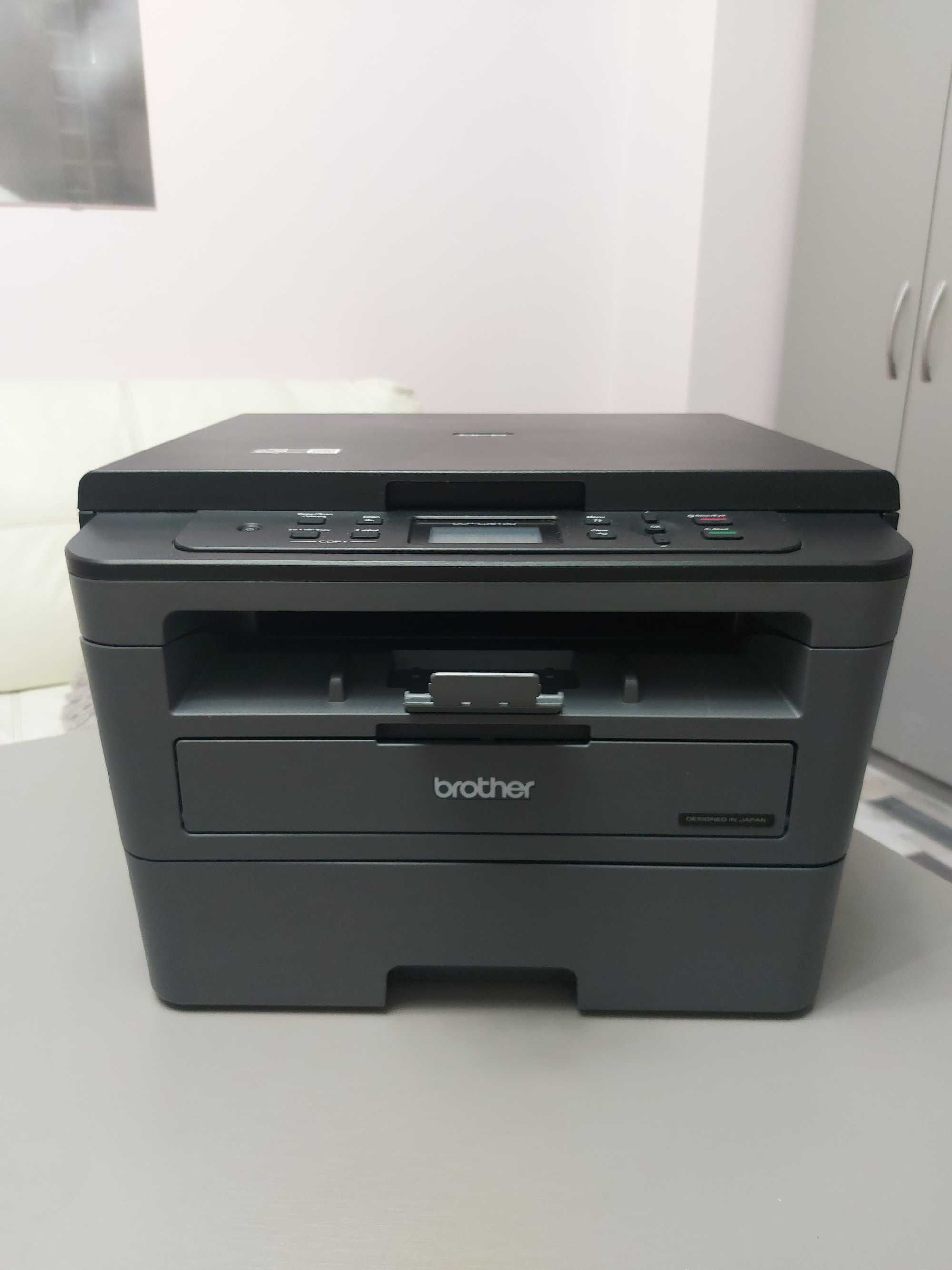 Brother DCP-L2512D – Монохромен лазерен мултифункционален принтер