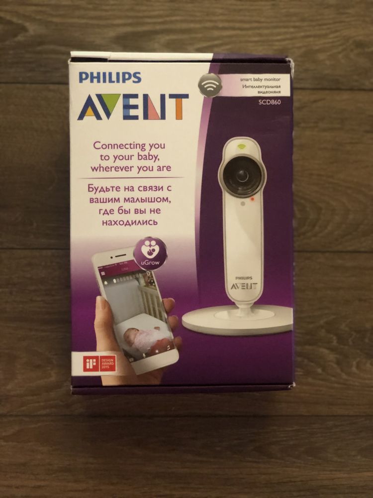 Philips Avent SCD860 Интелигентен Wifi бебефон видеофон за наблюдение