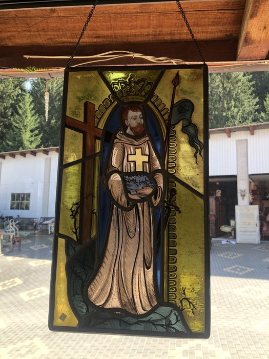 Vitral vechi de colecție