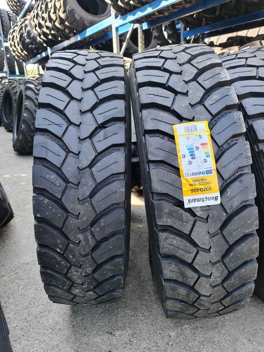 Anvelope noi 13R22.5 BENCHMARK cauciucuri tractiune basculta TRUSTON