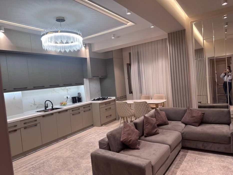 ЖК Bobur Elite(Бабур Элит)кв/ра 3-х комнатная студия. с авторским пр.