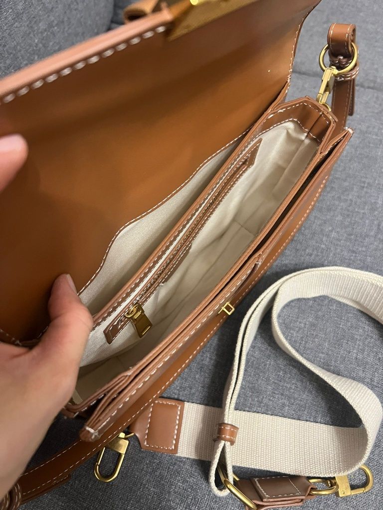 Vand geanta de dama marca Zara, cu eticheta