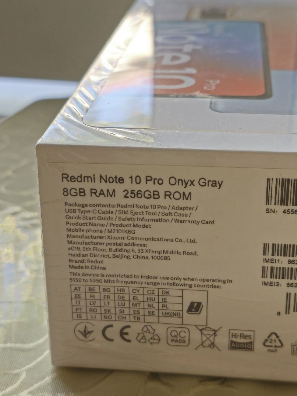 Продам Redmi Note 10Pro 8/256 как новый пользовались очень мало.