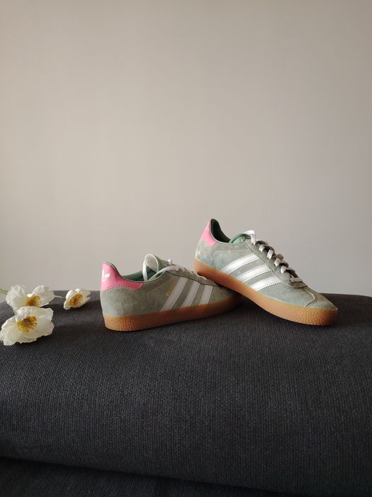 Adidas Gazelle mint Pink 35 номер