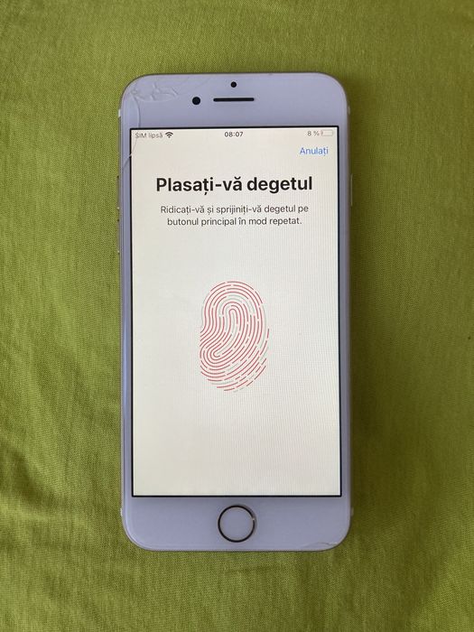 Iphone 7 auriu baterie 77% . Iphone 7 gold . 32gb