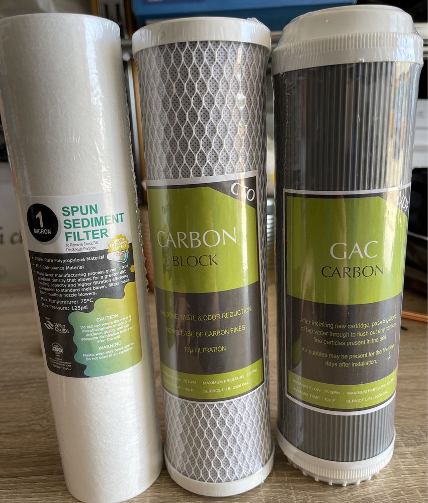 Въглероден филтър Комплект от 2 комплекта
