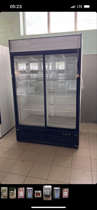Холодильник витрина бу купе шкаф