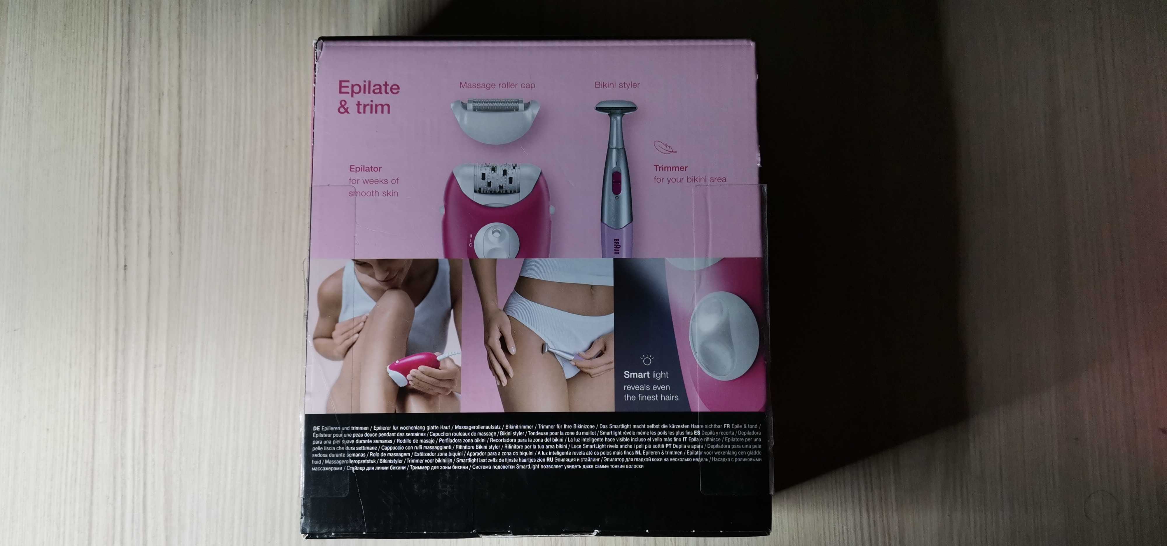 Epilator Braun Silk-épil 3 3-420 nou nefolosit in stare perfecta