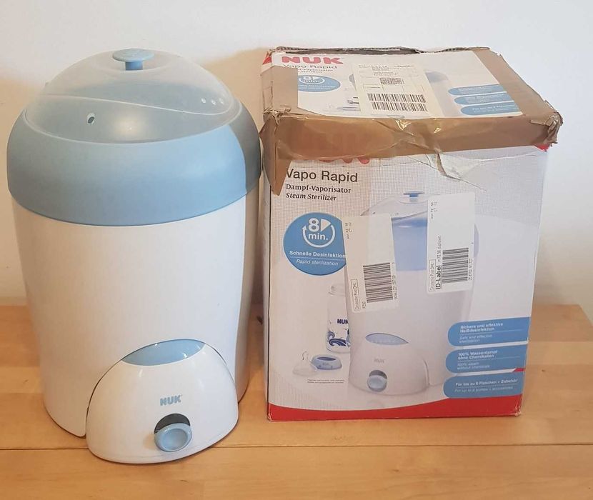 NUK - Sterilizator vaporizator pt sticlute lapte, tetine etc