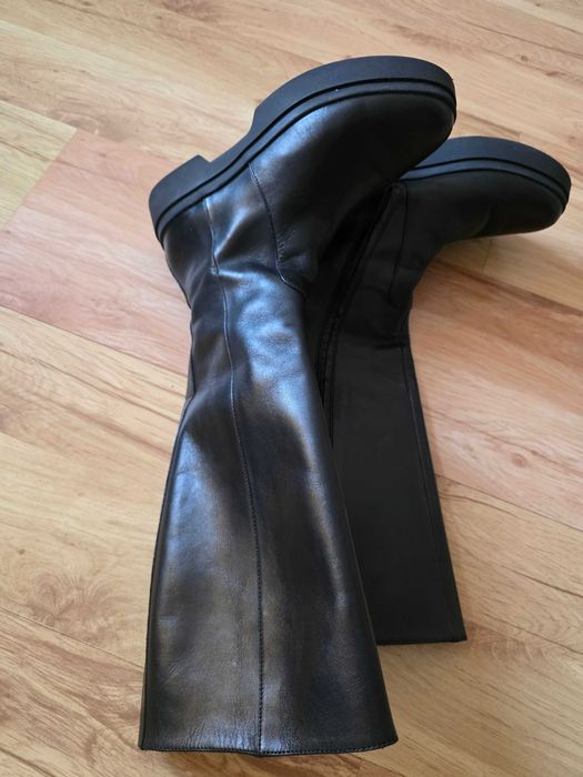 GEOX Ботуши кожени изцяло и отвътре