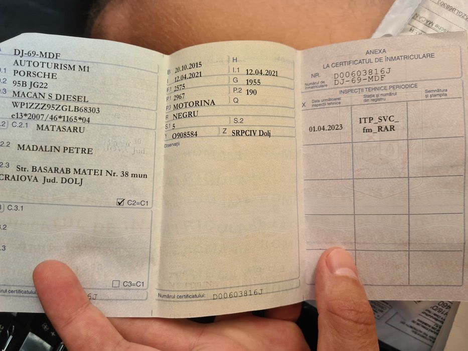 Porsche Macan S 3.0 Diesel 2015 – 165.000 km reali, întreținut impecab