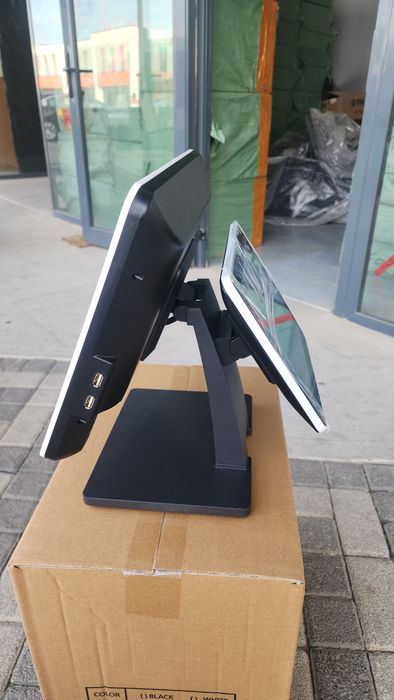 Моноблок сенсорный 2х экранный Core i5 8/128  jowi iiko yespos clopos