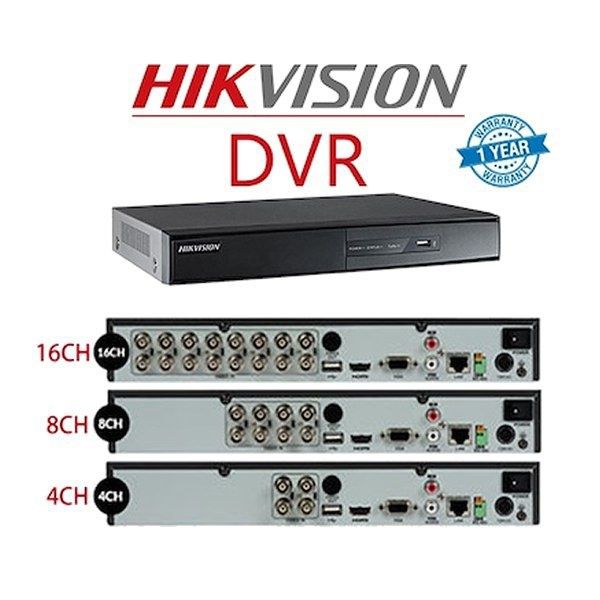 Camera  DVR 8 канал  HIKVISION