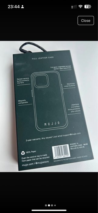 Husa piele mujjo iphone 14