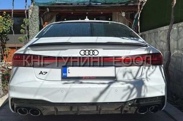Ауди а7 спойлер за багажник ц8 2018+ / audi a7 c8 spoiler