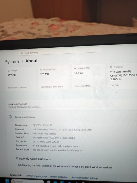Asus перфектен работи идеално