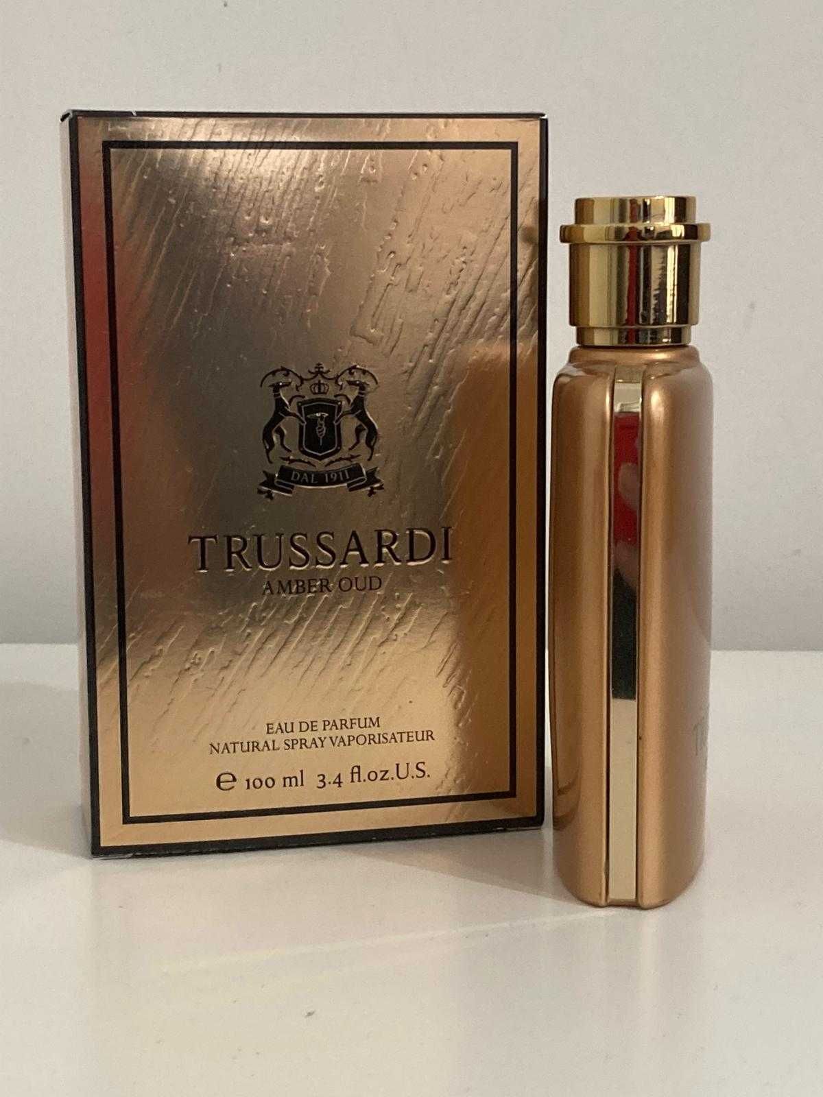 Оригинален мъжки парфюм TRUSSARDI Amber Oud EDP, 100 ml