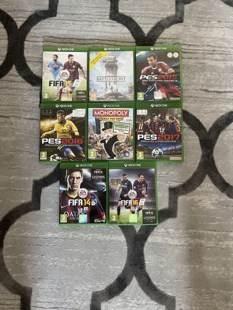 Jocuri Xbox ONE (FIFA,Monopoly,Star Wars)