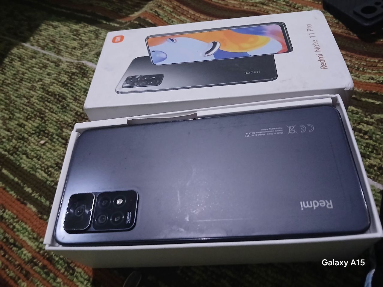 Redmi not 11 pro 8+8\128