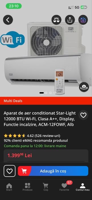 Aer conditionat starlight