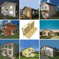 Строительство домов стандарт класса из СИП панелей. Доступные цены!