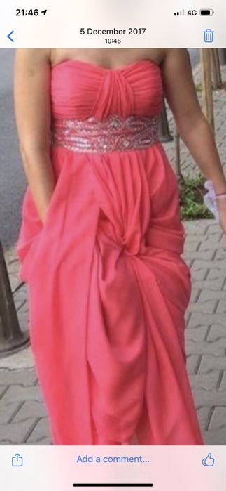 Бална Невероятна рокля ,с камъни M размер