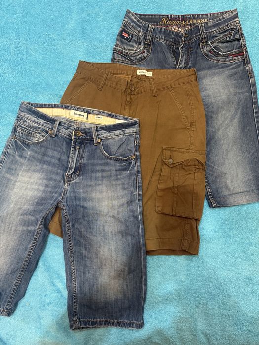 Шорты мужские, джинсовые!
